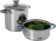 Eurotrail kookpan met stomer corby 18 cm rvs 3-delig