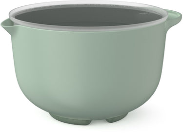 Mepal beslagkom met deksel chef it - 4 l - schaal - magnetron- en vaatwasmachinebestendig - bakspullen - nordic sage