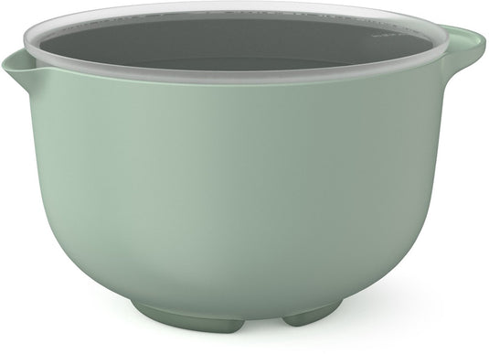 Mepal beslagkom met deksel chef it - 4 l - schaal - magnetron- en vaatwasmachinebestendig - bakspullen - nordic sage