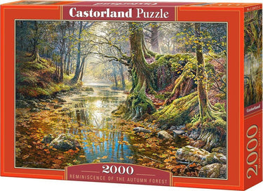 Castorland reminiscence of the autumn forest – puzzel – 2.000 stukjes – satijnen afwerking – perfecte pasvorm – europese kwaliteit