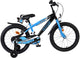 Volare sportivo kinderfiets - jongens - 18 inch - blauw zwart - twee handremmen