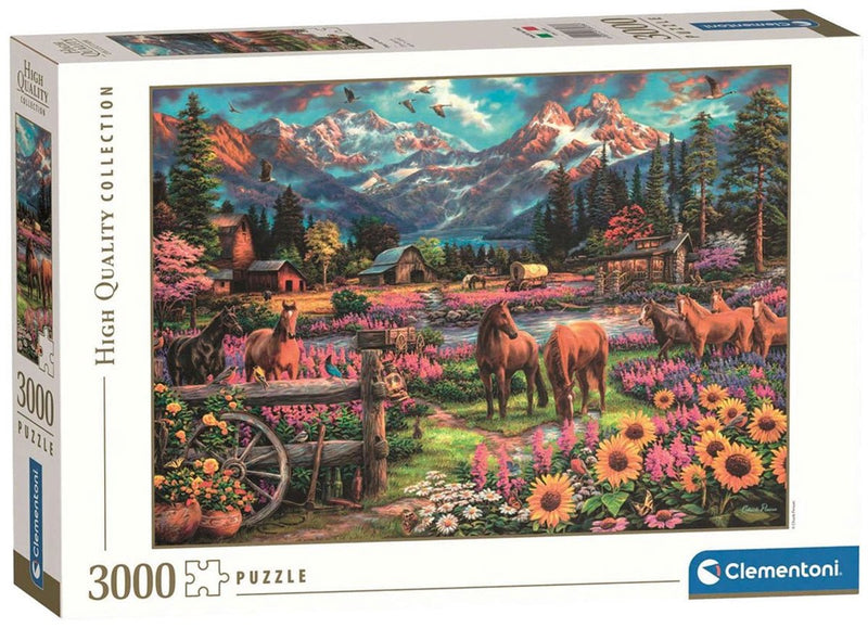Load image into Gallery viewer, Clementoni legpuzzel vrij om te grazen - 3000st.
