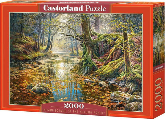 Castorland reminiscence of the autumn forest – puzzel – 2.000 stukjes – satijnen afwerking – perfecte pasvorm – europese kwaliteit