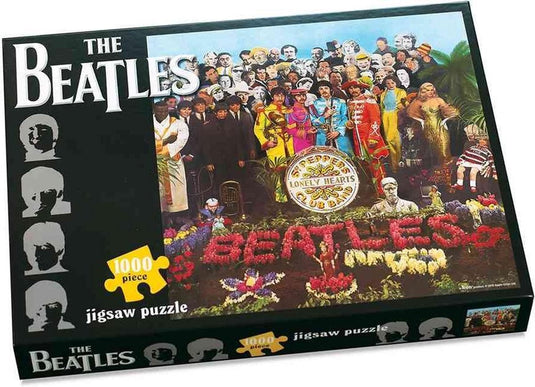 Plastic head legpuzzel the beatles sgt pepper 1000 stukjes