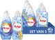 Robijn perfect match wasmiddel en wasverzachter pakket - morgenfris - 5 stuks - (60 wasbeurten) - voordeelverpakking