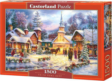 Castorland legpuzzel faith runs deep, 1500st.