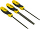 Stanley 3delige set vijlen bastaard 150mm - 0-22-445