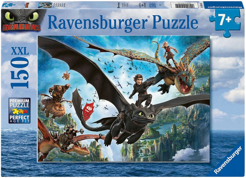 Load image into Gallery viewer, Ravensburger legpuzzel draken en helden - 150st. xxl
