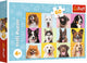Trefl legpuzzel 60 stukjes - schattige honden - kleurrijk karton.