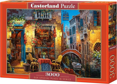 Castorland our special place in venice – puzzel – 3.000 stukjes – satijnen afwerking – perfecte pasvorm – europese kwaliteit