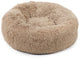Beeztees yali - hondenmand - pluche - fluffy - beige - diam. 70 cm