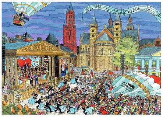 Ravensburger puzzel fleroux maastricht - legpuzzel - 1000 stukjes