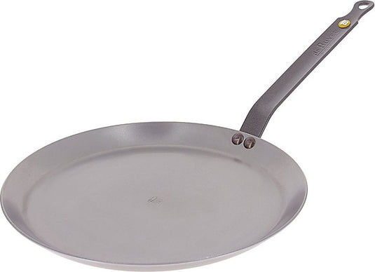 Debuyer de buyer mineral b pannenkoekenpan 26 cm – crêpepan – plaatstaal – pfas-vrij – natuurlijk antiaanbak effect – made in france