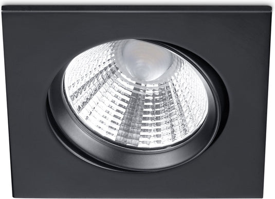 Trio pamir - inbouwverlichting - mat zwart - smd led - binnenverlichting - draaibaar