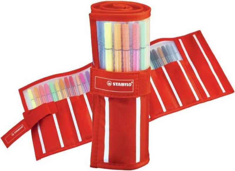 Load image into Gallery viewer, Stabilo pen 68 - premium viltstift - rollerset - set met 30 kleuren
