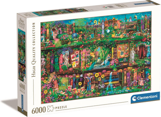 Clementoni - puzzel - 6000 stukjes - magisch bos - puzzel voor volwassenen - high quality collection