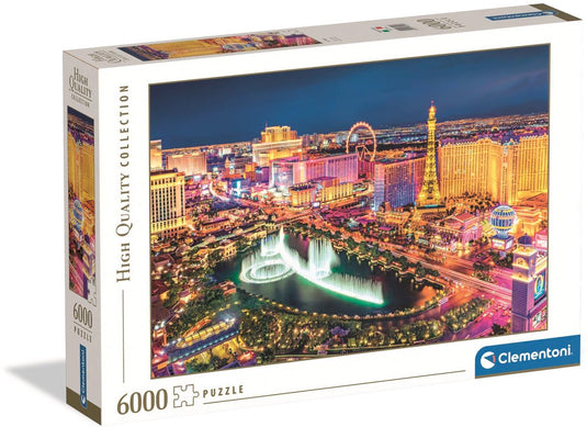 Clementoni legpuzzel las vegas - 6000st.
