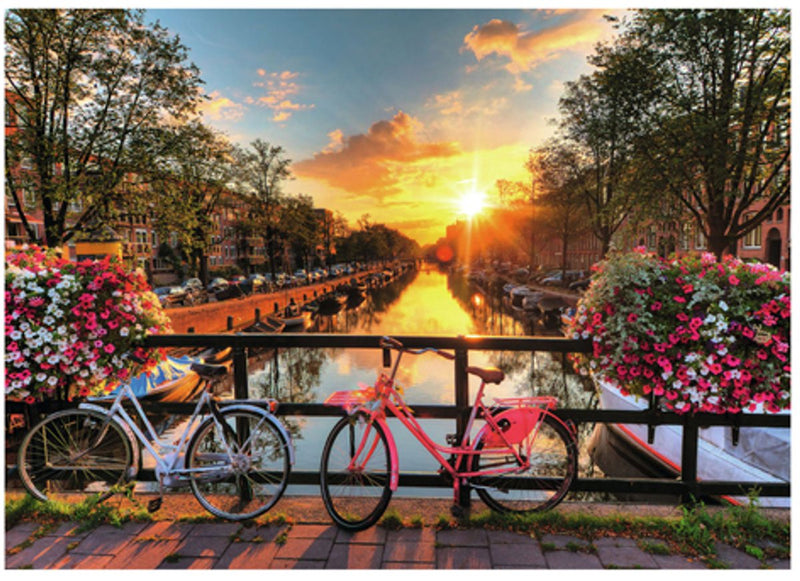 Load image into Gallery viewer, Ravensburger puzzel fietsen 1000st
