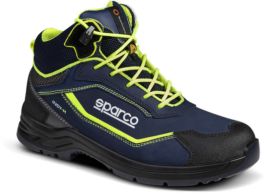 Sparco werkschoenen s3s - indy-h richmond - marineblauw geel — 42