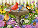 Ravensburger puzzel bij het vogelbadje - legpuzzel - 500 stukjes