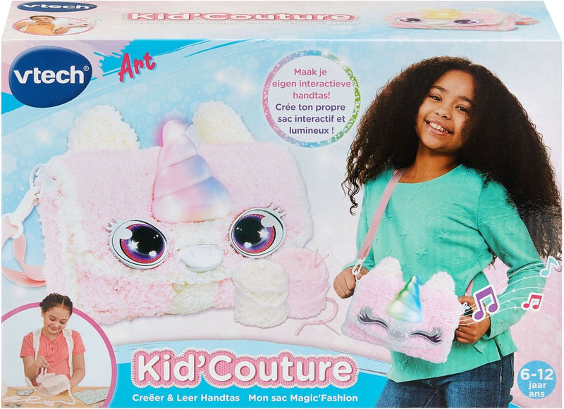 Afbeelding laden in galerijviewer, Vtech kid'couture unicorn creeer en leer handtas
