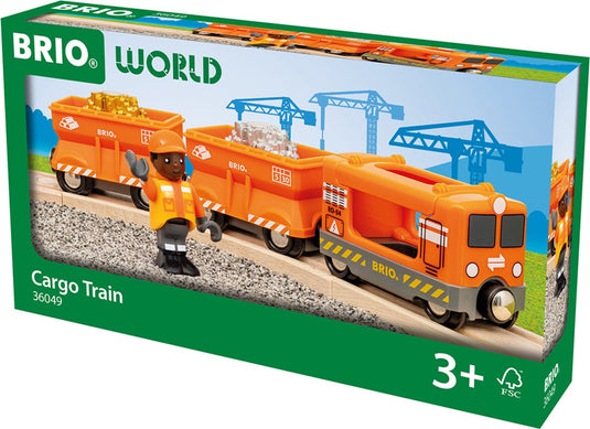 Ravensburger brio â€“ 36049 goederentrein | speelgoedtrein met goud- en zilverlading voor kinderen vanaf 3 jaar