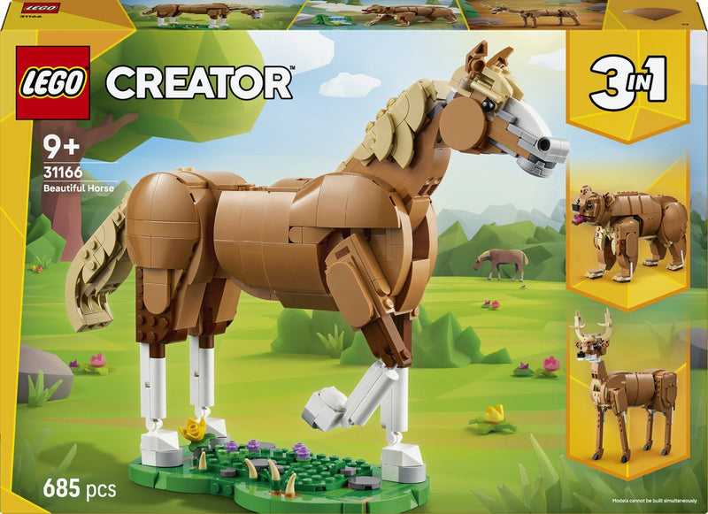 Load image into Gallery viewer, Lego ® creator 3in1 prachtig paard, dierenbouwset - 31166
