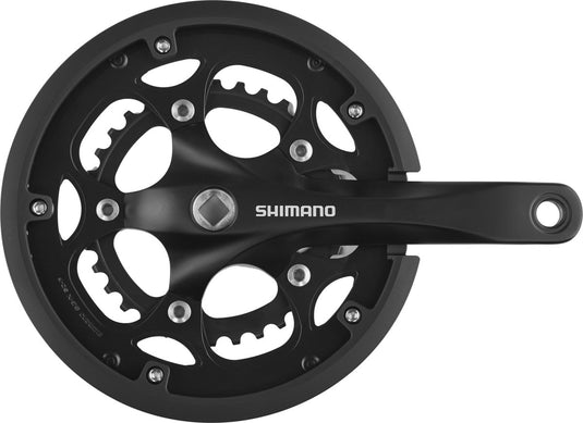 Shimano fc-rs200 crankset 50 x 34 8-speed, zwart pedaalarmlengte 170mm