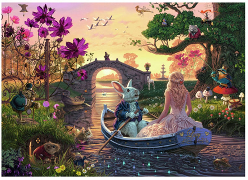 Load image into Gallery viewer, Ravensburger wonderland puzzel 1000pcs

