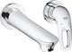 Grohe eurostyle new wandgemonteerde wastafelkraan - afbouwdeel - exclusief inbouwdeel - chroom