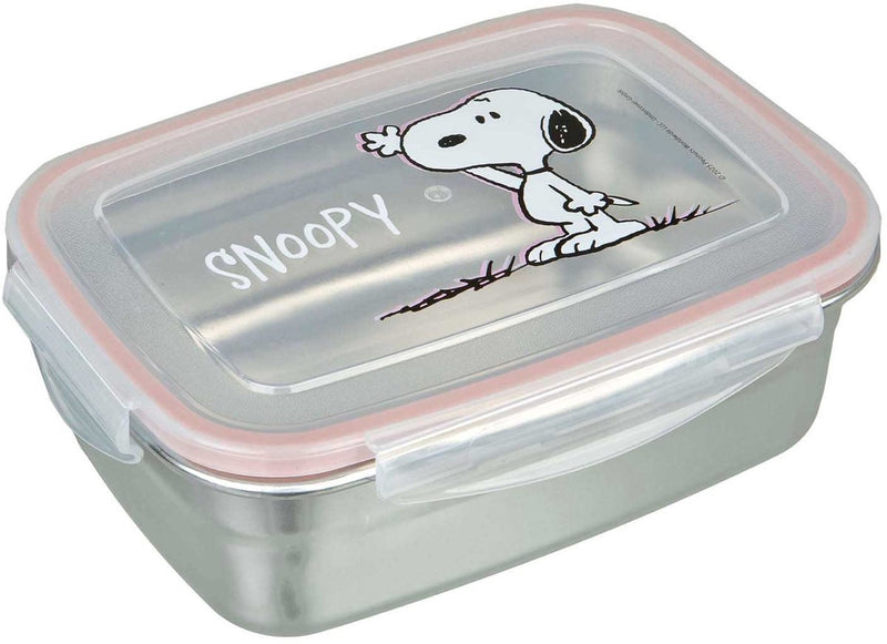Load image into Gallery viewer, Undercover lunchbox snoopy roestvrij staal met kunststof deksel.
