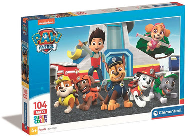 Clementoni maxi puzzel paw patrol, 104st.
