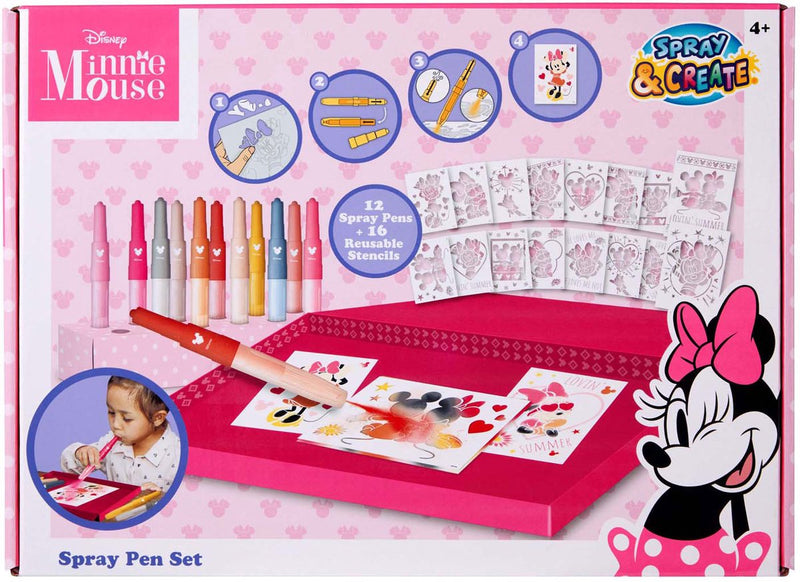 Load image into Gallery viewer, Canenco minnie mouse blaaspennen deluxe set
