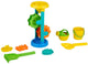 Eddy toys strand speelset 8-delig - met zand- en watermolen - schepjes en vormpjes