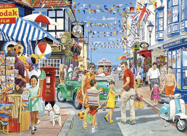 Gibsons - heading for the beach (door trevor mitchell) - 1000 stukjes 68×49cm (b×h) - legpuzzel voor volwassenen