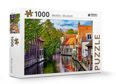 Rebo games more rebo productions legpuzzel brugge 68 x 48,5 cm 1000 stukjes