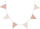 Jollein vlaggenlijn - 200x17cm - wild rose ivory