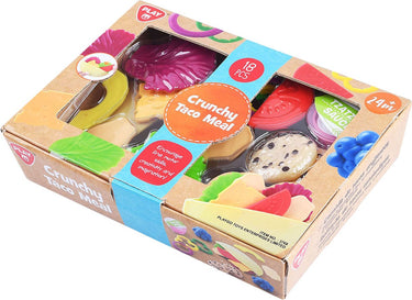 Playgo speelgoedeten crunchy taco speelset - 18dlg.