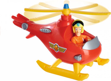 Simba - brandweerman sam - helikopter - wallaby - speelgoedvoertuig