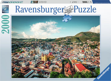 Ravensburger legpuzzel koloniale stad guanajuato in mexico, 2000st.