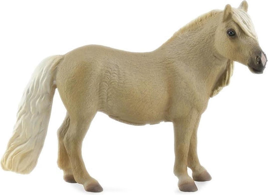 Collecta figurine - falabella merrie palomino - (m) - paarden - handgeschilderd - miniatuur