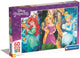 Clementoni - puzzel - 60 stukjes - disney princess - puzzel voor kinderen vanaf 4 jaar