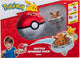 Jazwares pokémon - battle spinner game - eevee poké ball