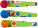 Eddy toys duik en gooi speelset 3 stuks - duikspeelgoed zwembad kinderen - water speelgoed set