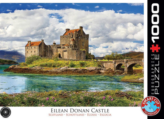 Eurographics - eilean donan castle, scotland - 1000 stukjes - hdr fotografie legpuzzel