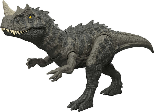 Mattel jurassic world: survival action figure wild roar ceratosaurus action figuur