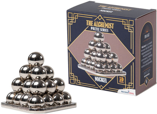 Recent toys breinbreker the alchemist nikkel piramide puzzel.
