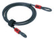 Abus -luskabel cobra 12 - staalkabel met kunststof omhulsel - beveiliging voor fiets- en motoraccessoires - 1,2 meter lang, 12 mm dik