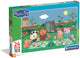 Clementoni kinderpuzzel peppa pig - puzzel 24 maxi stukjes - peuter legpuzzel en educatief speelgoed - puzzels voor kinderen vanaf 3 jaar