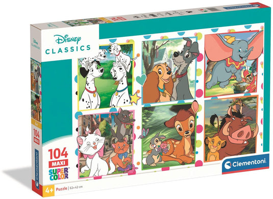 Clementoni disney classic - maxi (104 stukjes)